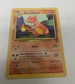 Pokemon TCG Charmeleon Base Set 2 Card 35/130 Unlimited - Image 3