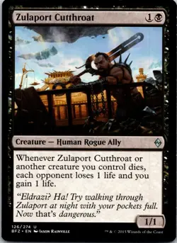 Zulaport Cutthroat - Battle for Zendikar - 126 - LP - MTG - Image 1