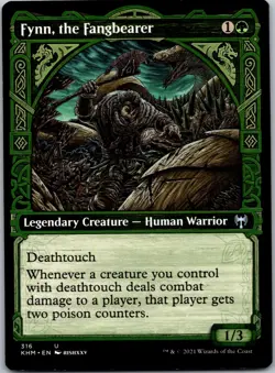 Fynn, the Fangbearer (Showcase) - Kaldheim - 316 - LP - MTG - Image 1