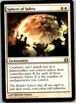 Sphere of Safety - Return to Ravnica - 24 - LP - MTG - Image 1