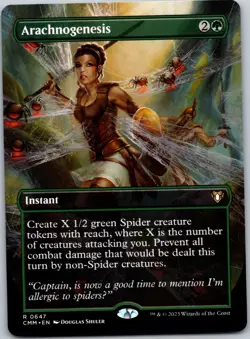 Arachnogenesis (Borderless) - Commander Masters - 647 - LP - MTG - Image 1