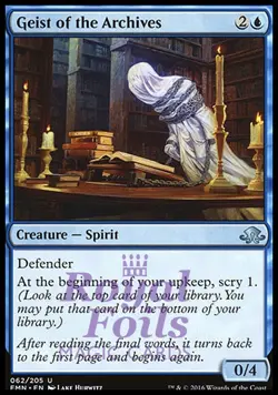 Geist of the Archives 2x FOIL EMN MTG Eldritch Moon Uncommon MINT blue - Image 1