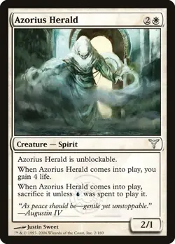 Azorius Herald 1x FOIL DIS MTG Dissension Uncommon MINT white - Image 1
