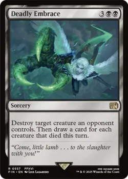 Deadly Embrace FINAL FANTASY NM MTG Non-Foil - Image 1