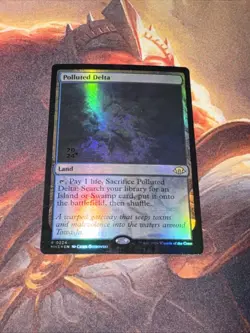 Polluted Delta X1 Mtg Modern Horizons 3 Nm Foil Prerelease Promo - Image 1