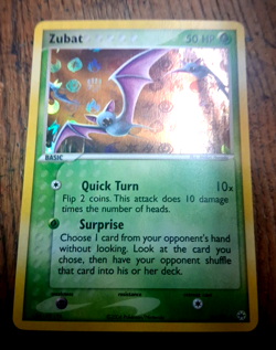 Pokemon Zubat Hidden Legends 83/101 Reverse Holo NMint Fast Ship - Image 1