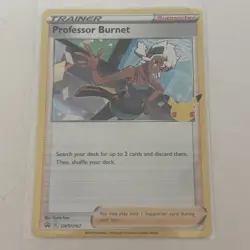 Professor Burnet SWSH167 Pokemon TCG: Celebrations 25th Anniversary Non Holo - Image 1