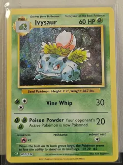 Pokemon TCG Classic Ivysaur CLV 002/034 NM/M Sparkle Holo - Image 1