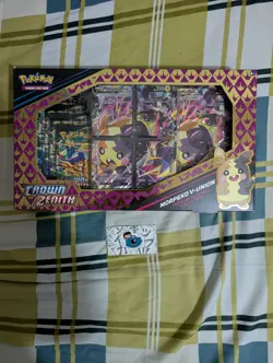 Pokemon TCG Crown Zenith Morpeko V-UNION Premium Playmat Collection Sealed New - Image 1