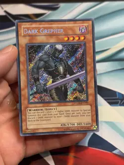 Yu-Gi-Oh Dark Grepher PTDN-EN000 Secret Rare Unlimited Edition DAMAGED - Image 3