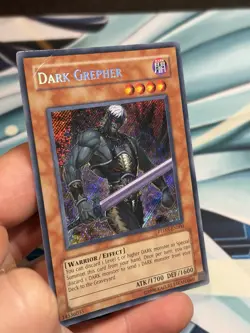 Yu-Gi-Oh Dark Grepher PTDN-EN000 Secret Rare Unlimited Edition DAMAGED - Image 4