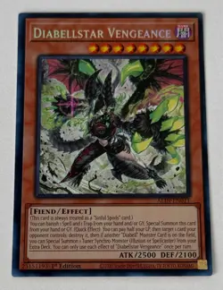 Yu-Gi-Oh! Diabellstar Vengeance (ALIN-EN011) - Secret Rare - Image 1
