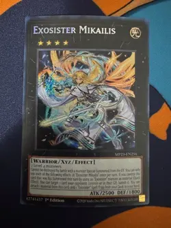 Exosister Mikailis MP23-EN256 Secret Rare NM-M 1st Edition - Image 1
