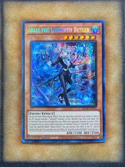 Yugioh Arias the Labrynth Butler MP24-EN116 Secret Rare 1st Ed NM - Image 1
