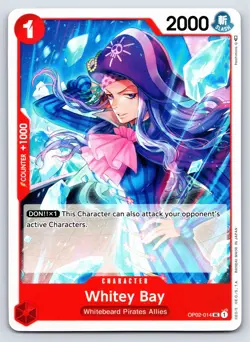 One Piece - OP02-014 Whitey Bay - UC - US Seller - Image 1