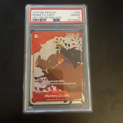 One Piece Monkey D Luffy Gift Collection 2023 P-001 Psa 10 - Image 1