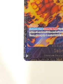 Sabo (Store Treasure Cup 2025) One Piece Promotion Card OP-PR OP13-120 English - Image 2