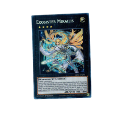 Yugioh Yu-Gi-Oh! Exosister Mikailis MP23-EN256 1st Edition Secret Rare Card NM - Image 1