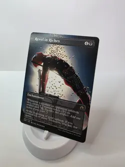Revel in Riches Borderless Playtest Card Mtg Regular Finish Deadpool Marvel - Image 1
