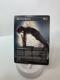 Revel in Riches Borderless Playtest Card Mtg Regular Finish Deadpool Marvel - Image 2