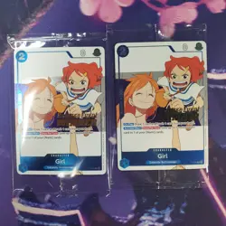 Sealed One Piece - OP14 / EB04 Pre-Release Winner Card - Girl P-096 - English - Image 1