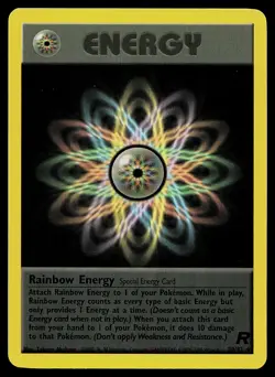 Pokemon Card - Rainbow Energy Team Rocket 80/82 Rare - Image 1
