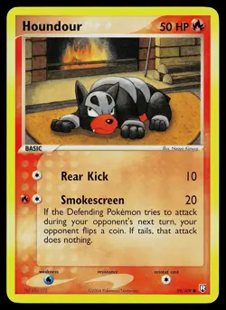 Pokemon Card - Houndour Team Rocket Returns 59/109 Common - Image 1
