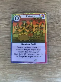 Adventure Time Card Wars 2023 Kickstarter - Near Mint - Twisies MISPRINT - Image 1
