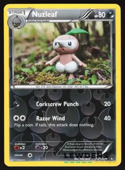 Nuzleaf - 72/122 - Uncommon Reverse Holo - BREAKpoint - Pokemon Card - Image 1