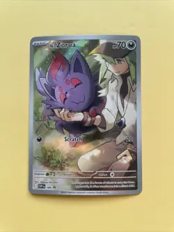 Pokemon TCG Journey Together N's Zorua #189 Holo Promo Card - Image 1