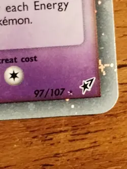 Deoxys EX Holo Rare Card Normal Forme 97/107 Vintage - NM- card grading AI 8.5 - Image 5