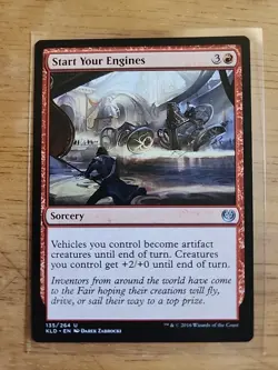 Start Your Engines - Kaladesh - MTG Magic - Uncommon - Red Sorcery - Image 1