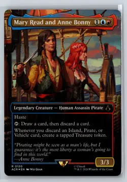 Mary Read and Anne Bonny (Borderless) Holo R Universes Beyond: Assassin's Creed - Image 1