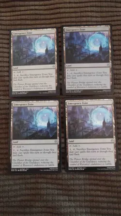 Magic: the Gathering / MtG Emergence Zone x4 War of the Spark - Image 1