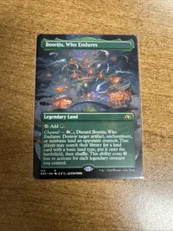 Boseiju, Who Endures (Borderless) Kamigawa: Neon Dynasty Regular NM-M Unplayed - Image 1