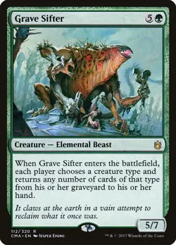 Played Grave Sifter 112 Commander Anthology CMA MTG - Image 1