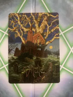 MTG Gold Stamp Art Series Abundant Growth 13/25 Innistrad Remastered NM - Image 1