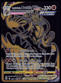 Rapid Strike Urshifu VMAX TG30/TG30 Pokemon Brilliant Stars English - Image 1