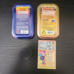 2019 OEM Kanto Power Mew Mini Tin Gengar 151 W/ Insert Coin Pokemon No Packs 820650804137 - Image 2