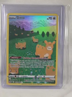 Ditto - Illustration Rare - Pokemon Crown Zenith Galarian Gallery GG22/GG70 - NM - Image 1