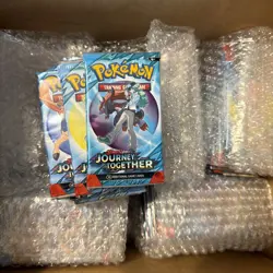 100 Packs Of Pokemon Journey Together Unopened - Image 1