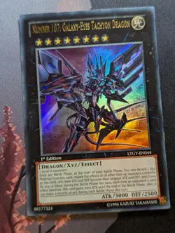 Yu-gi-oh! Number 107: Galaxy Eyes Tachyon Dragon LTGY-EN044 - Ultra Rare - LP - Image 1