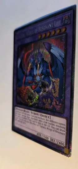 YUGIOH Platinum Secret Rare RA02-EN024 Garura, Wings of Resonant Life 1st Editio - Image 3