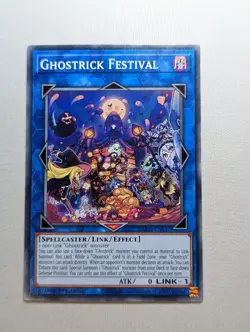 Ghostrick Festival - BACH-EN047 - Common 1st Edition Yugioh - Image 1
