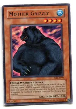 Yu-Gi-Oh! PLAYED/POOR Mother Grizzly englisch Rare Mutter Grizzly - Image 1