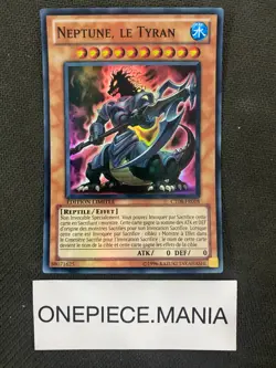 Carte Yu-Gi-Oh! Neptune, le Tyran CT08-FR018 Super Rare - Image 1
