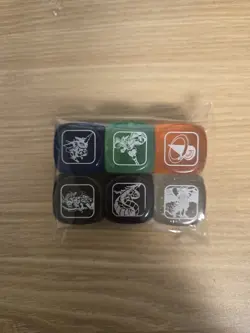 6 Dice Set Battles of Legend Chapter 1 BLC1 Yu-Gi-Oh! - Image 1