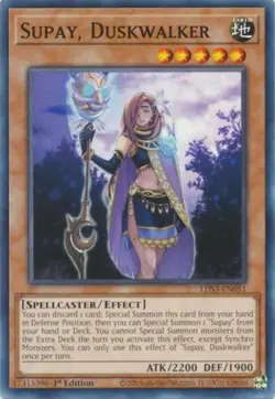 1x (EX) Supay, Duskwalker - LDS3-EN051 - Common - 1st Edition YuGiOh - Image 1