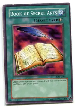Yu-Gi-Oh! PLAYED/POOR Book of Secret Arts Common englisch - Image 1