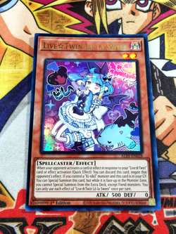 Live☆Twin Lil-La Sweet alin-en028 1st Edition (NEW) Ultra Rare Yu-Gi-Oh! - Image 1